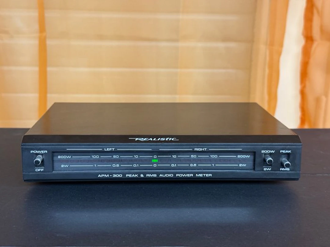 Realistic - APM-300 Audio Power Meter Audio testing equipment