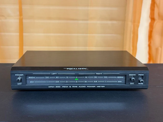 Realistic - APM-300 Audio Power Meter Audio testing equipment