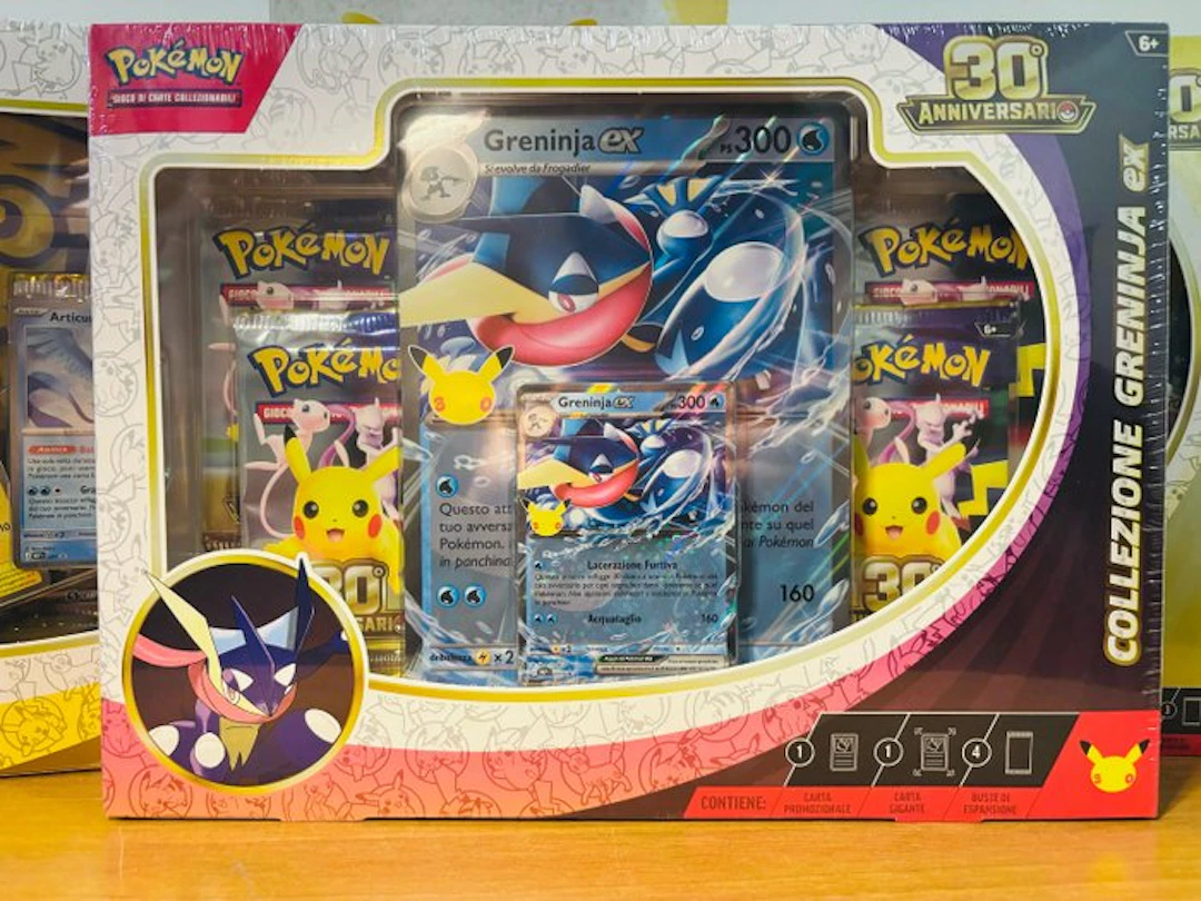 Pokémon Box - Pokemon TCG - Greninja ex Box - 30th...