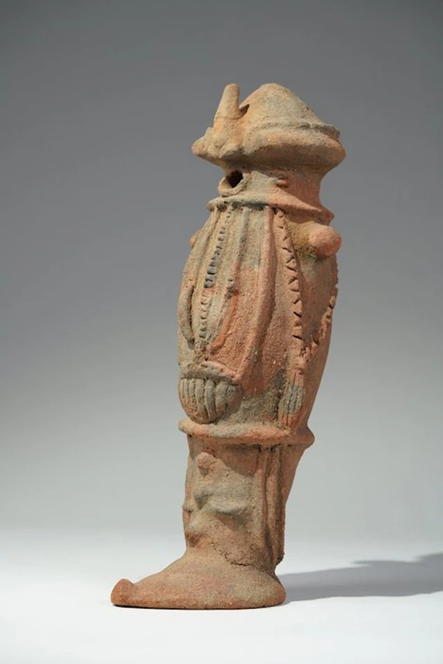 A terracotta sculpture - Cham - Nigeria (No reserve price)