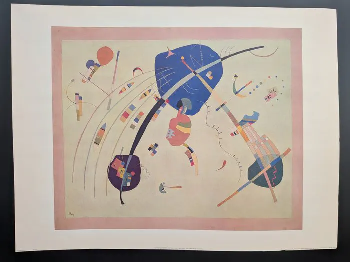 Wassily Kandinsky (1866-1944) - Vers le bleu 1939