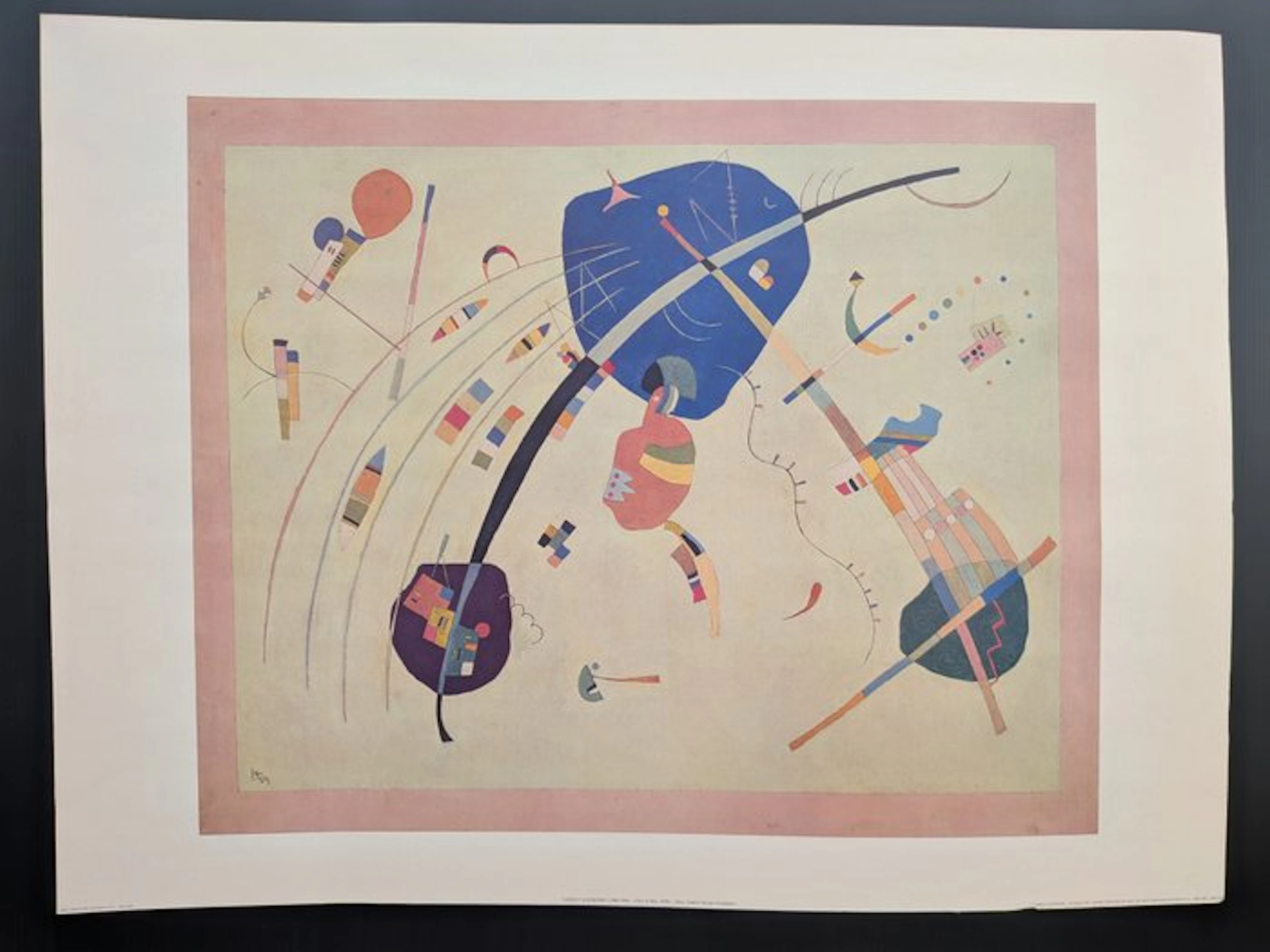 Wassily Kandinsky (1866-1944) - Vers le bleu 1939