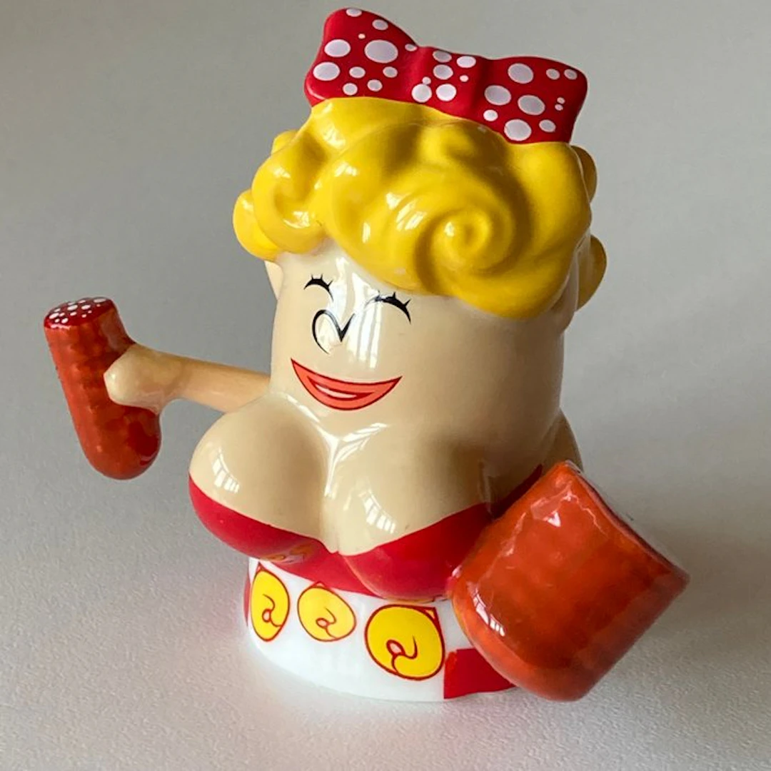 Alessi - Figurine - "Lella Mortadella" - Porcelain