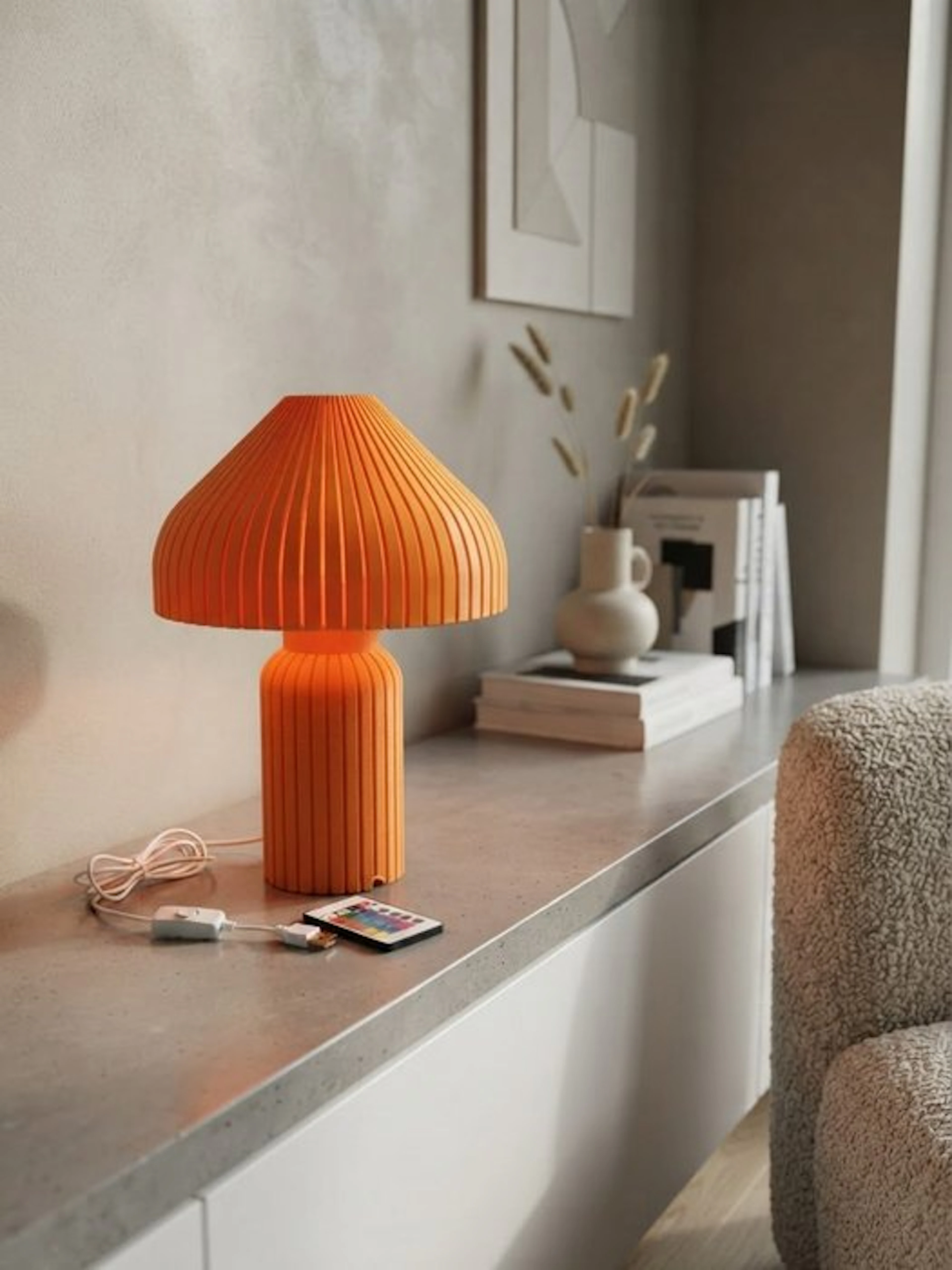 TiWo Design - Desk lamp - Mushroom desk lamp - Biopolymer - TiWo Mint