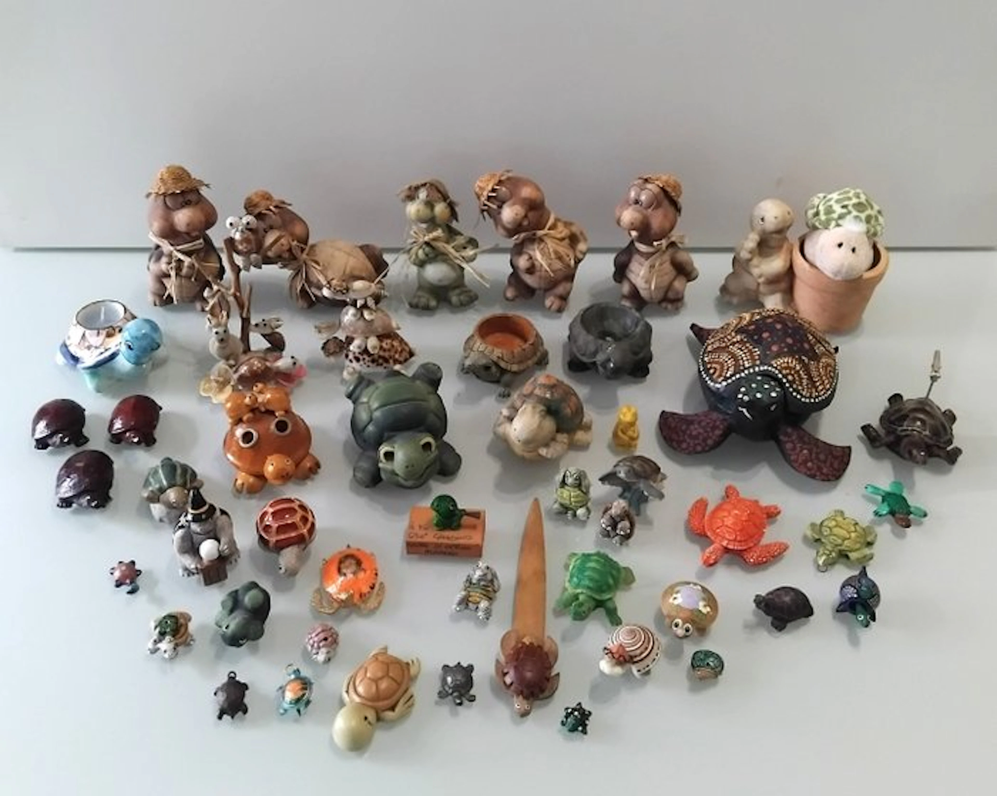 Themed collection - decorative turtles - Egan, altri