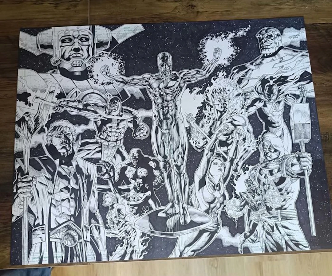 Geebo Vigonte - 1 Original drawing - Galactus
