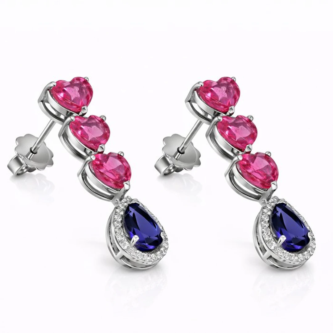 No reserve price - Earrings - 18 kt