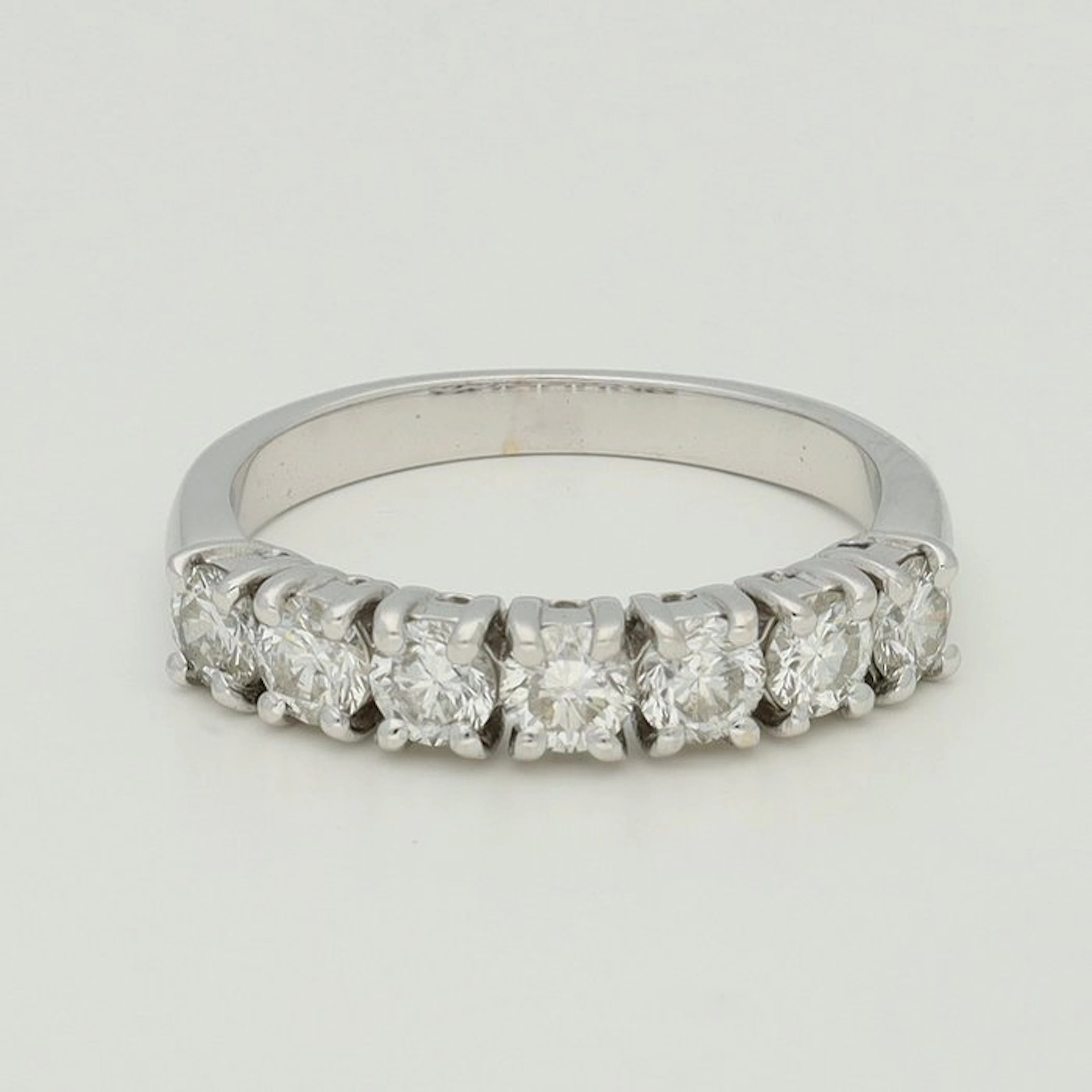 Ring - 18 kt. White gold Diamond (Natural)
