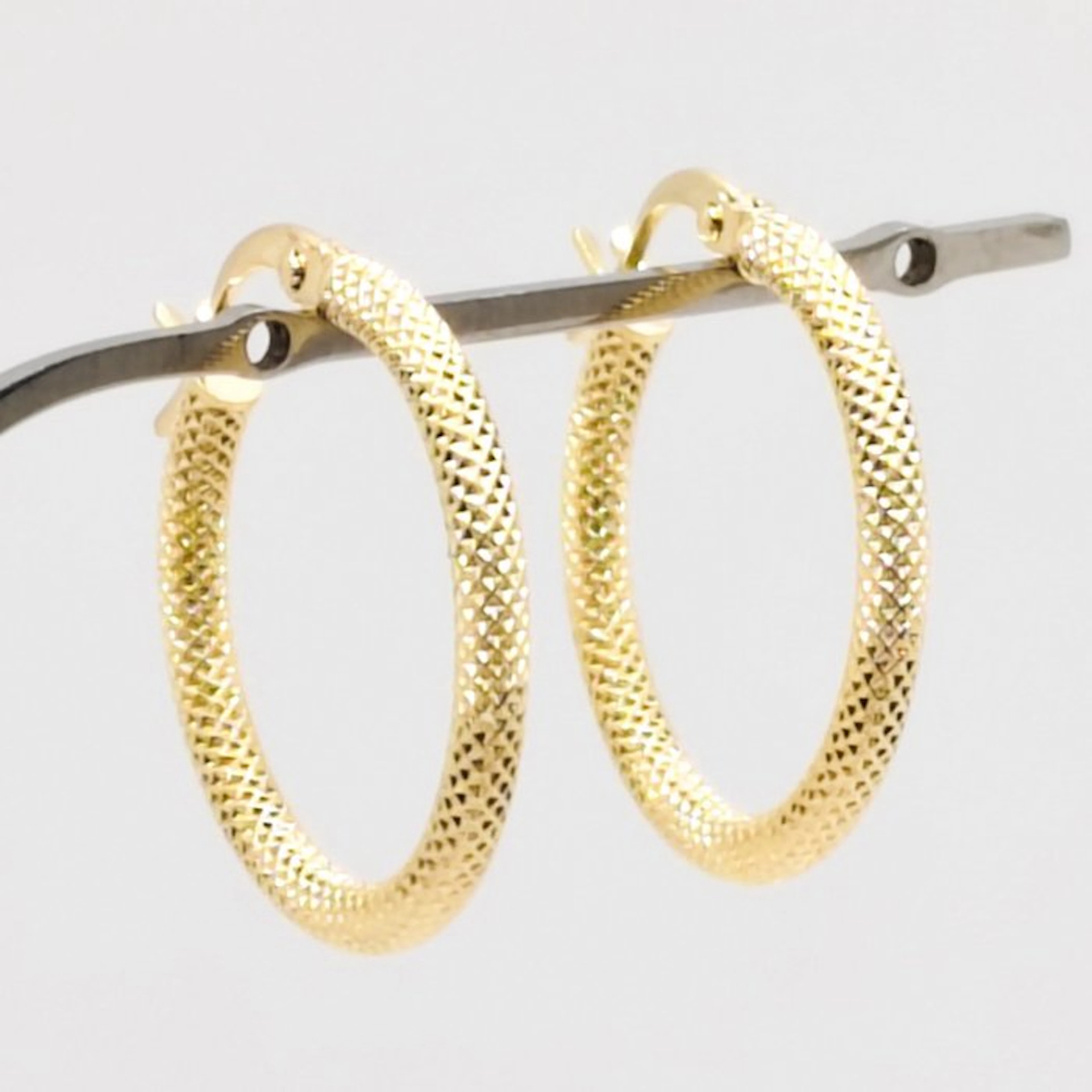 No reserve price - Earrings - 18 kt. Yellow gold