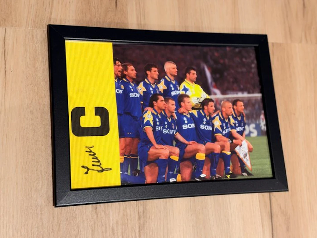 Italia - Football World Championships - Ciro Ferrara - Framed, Captain's