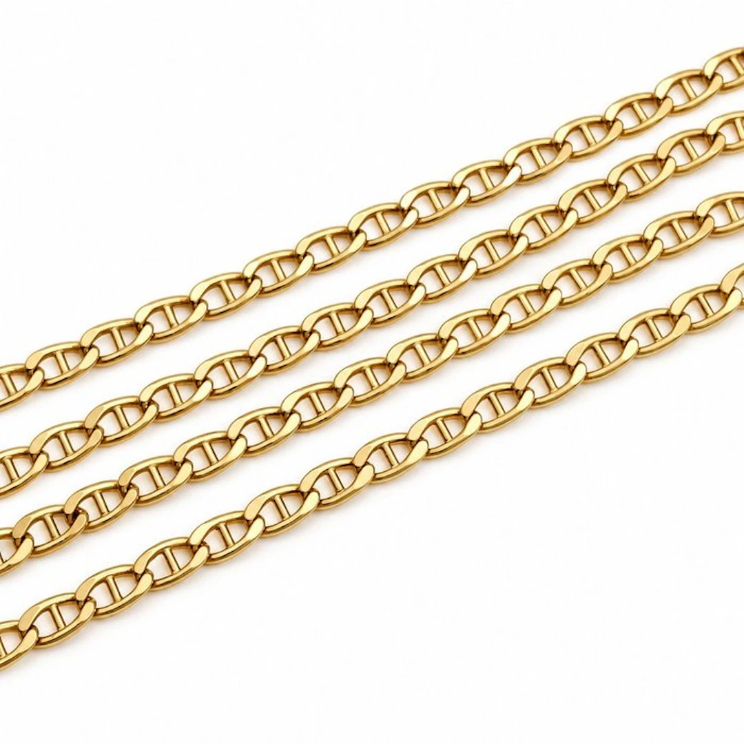 No reserve price - Necklace - 18 kt. Yellow gold - Made in Italy - Handmade