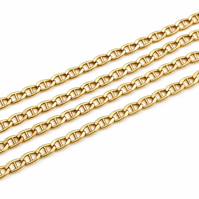 No reserve price - Necklace - 18 kt. Yellow gold - Made in Italy - Handmade