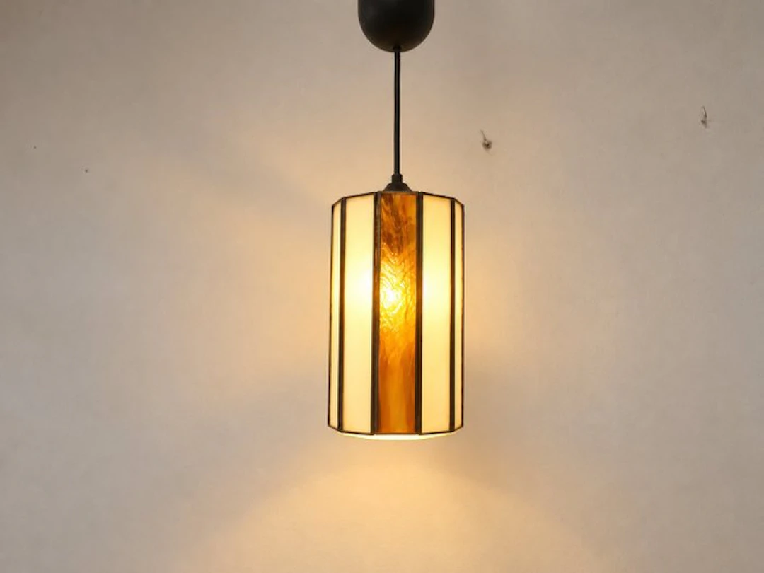 Tiffany style - Ceiling lamp - Glass - ceiling lamp