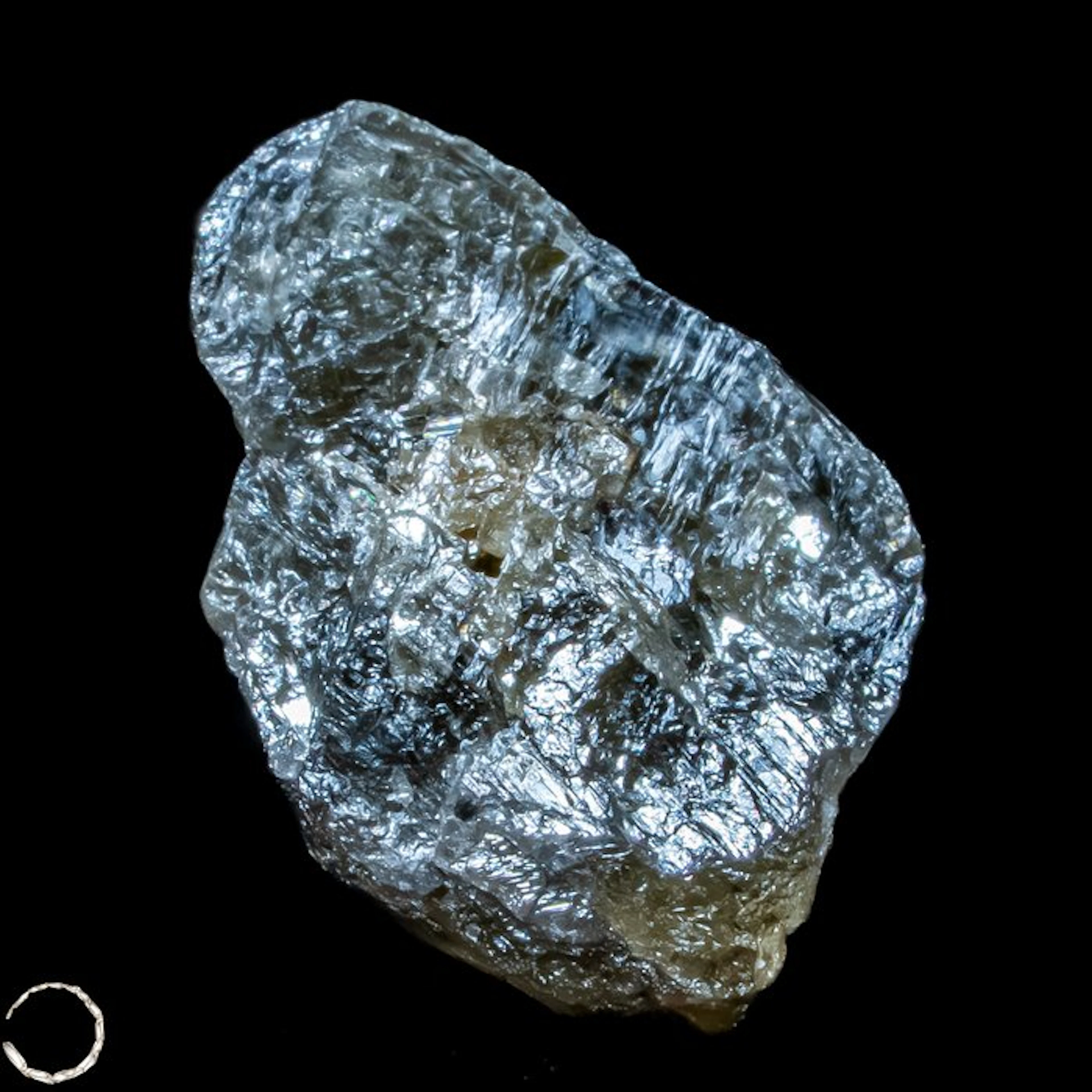 Carbonado-Diamant – Ursprüngliche Kraft in außergewöhnlicher Form 2,8ct- 0.56 g