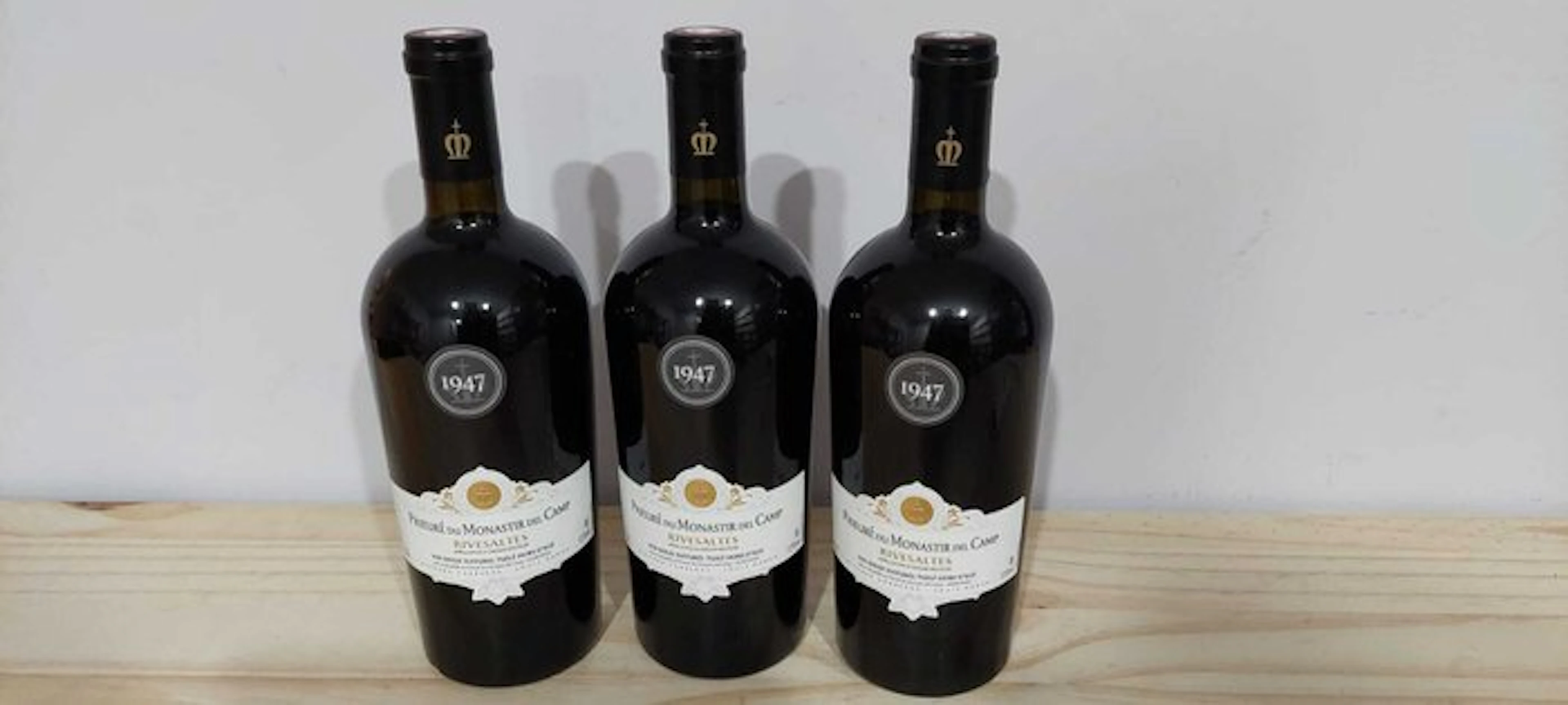 1947 Chateau Prieure du Monastir del Camp - Rivesaltes - 3 Bottles (0.75L)