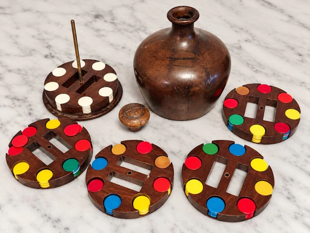 Poker set - Wood