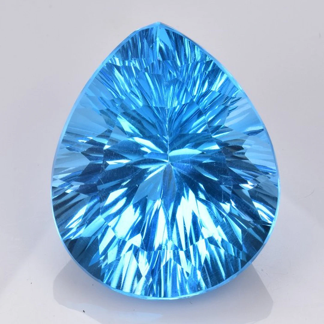No reserve price - 1 pcs Blue Topaz - 46.56 ct - Antwerp...