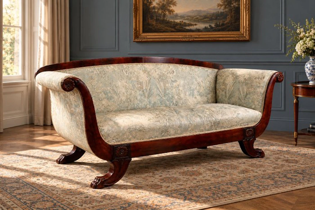 Sofa - Mahogany