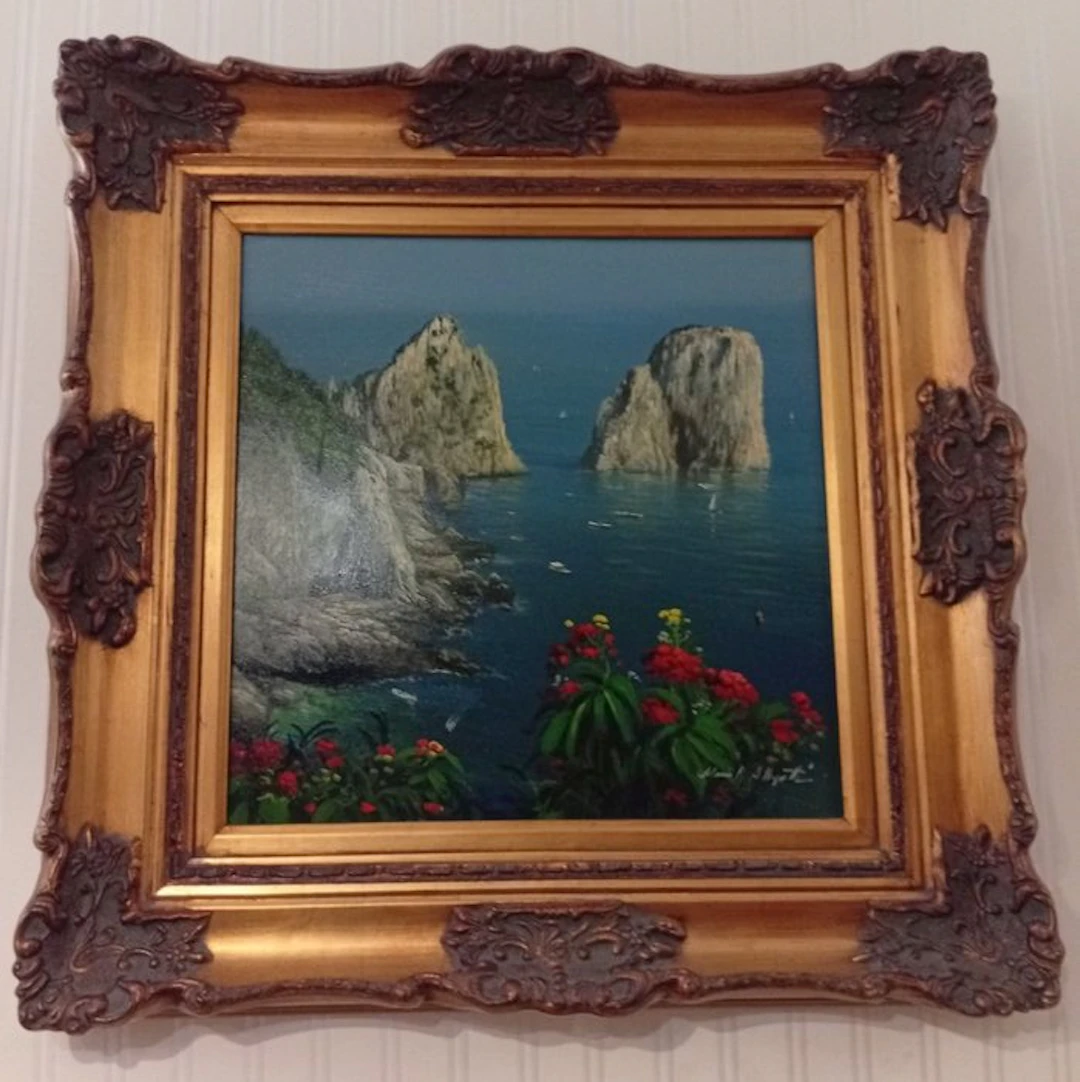 Mario Rosario Allegretti (1945) - I Faraglioni di Capri