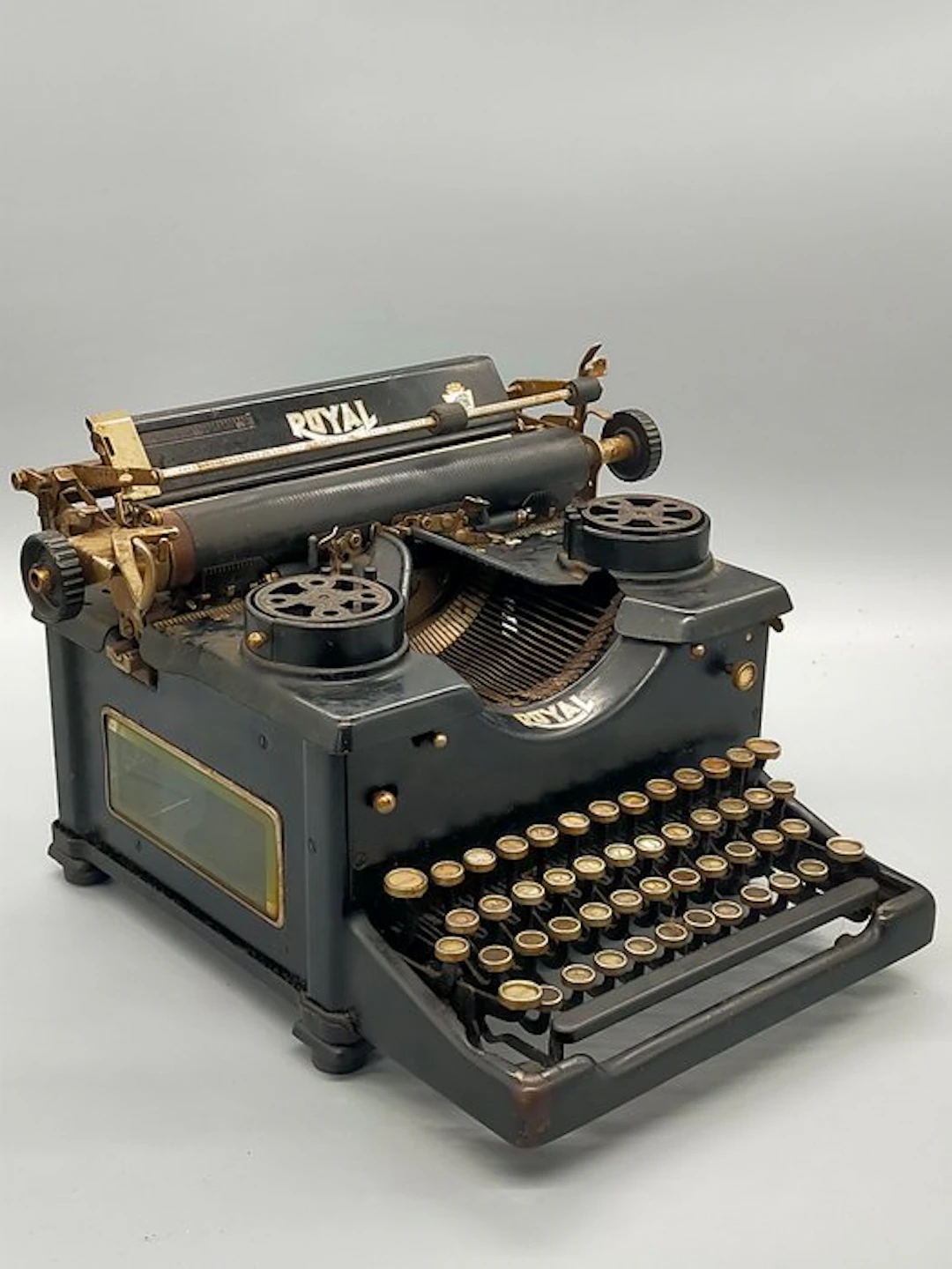 Royal 10 - single glass panel - Typewriter - 1910-1920