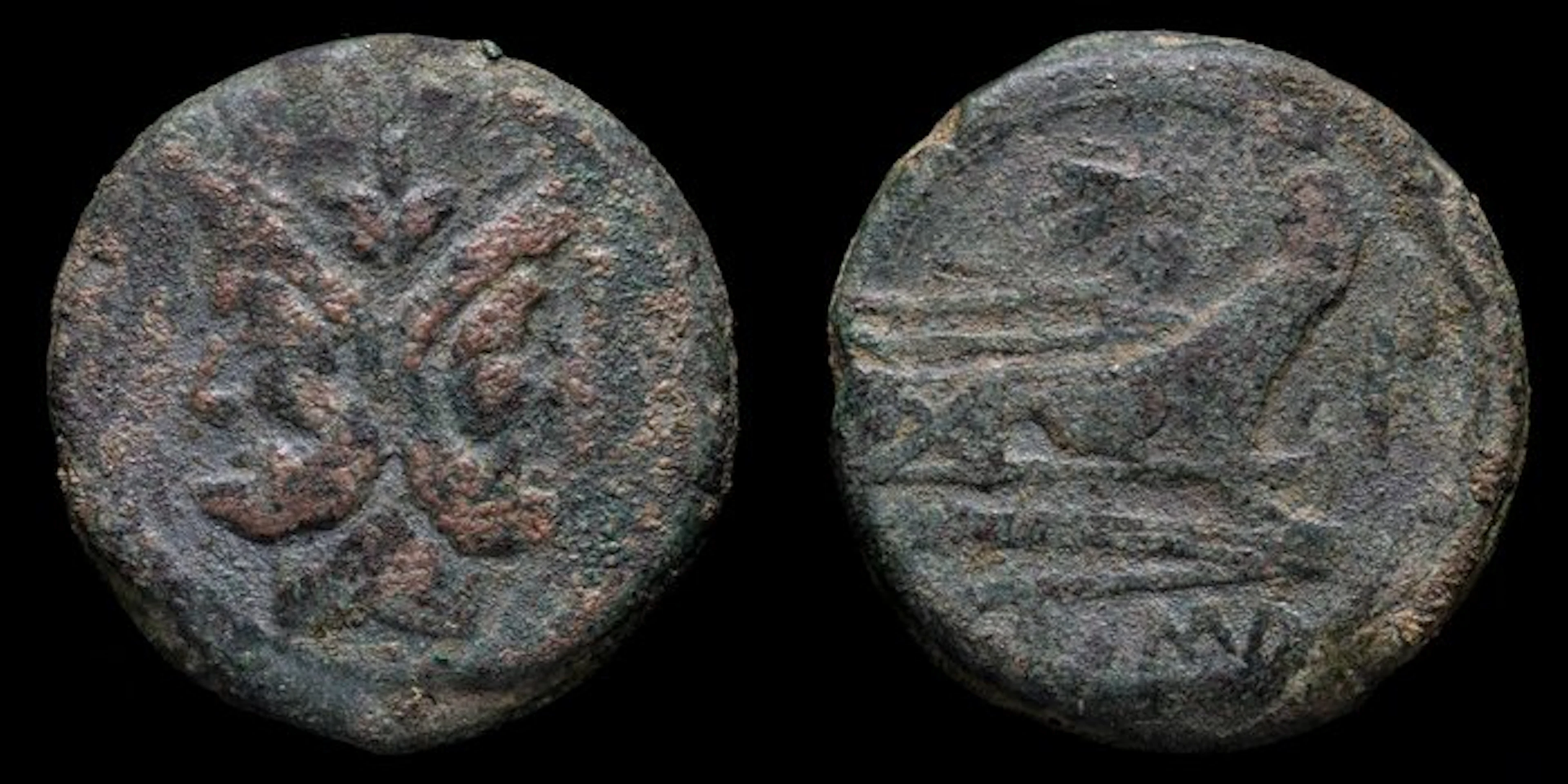 Roman Republic. Anonymous (209-208 b.C.). As Rome (No reserve price)