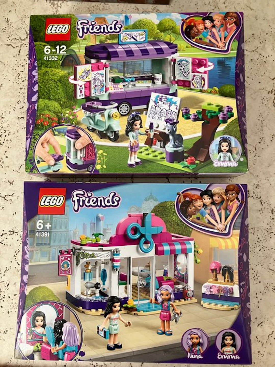 LEGO Set - Friends - Set 41391 heartlake City hair salon...