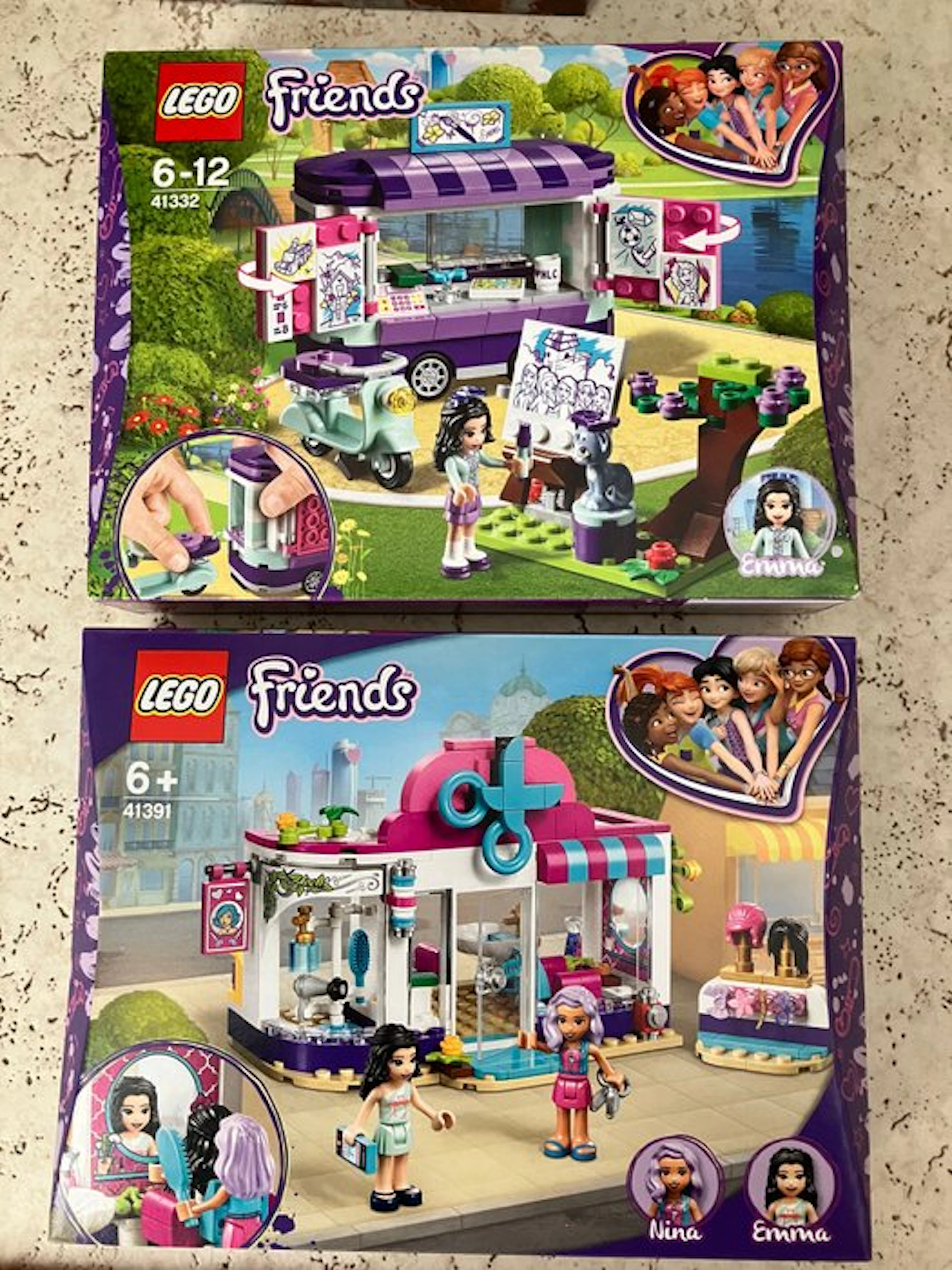 LEGO Set - Friends - Set 41391 heartlake City hair salon...