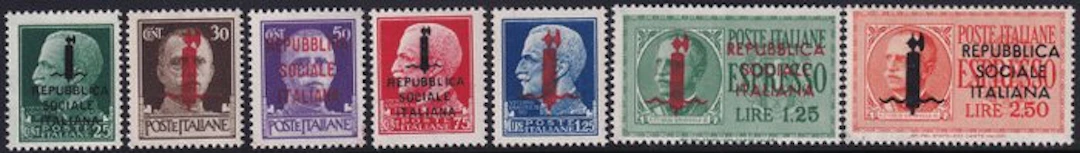 Italian Social Republic 1944 - Genoa issue