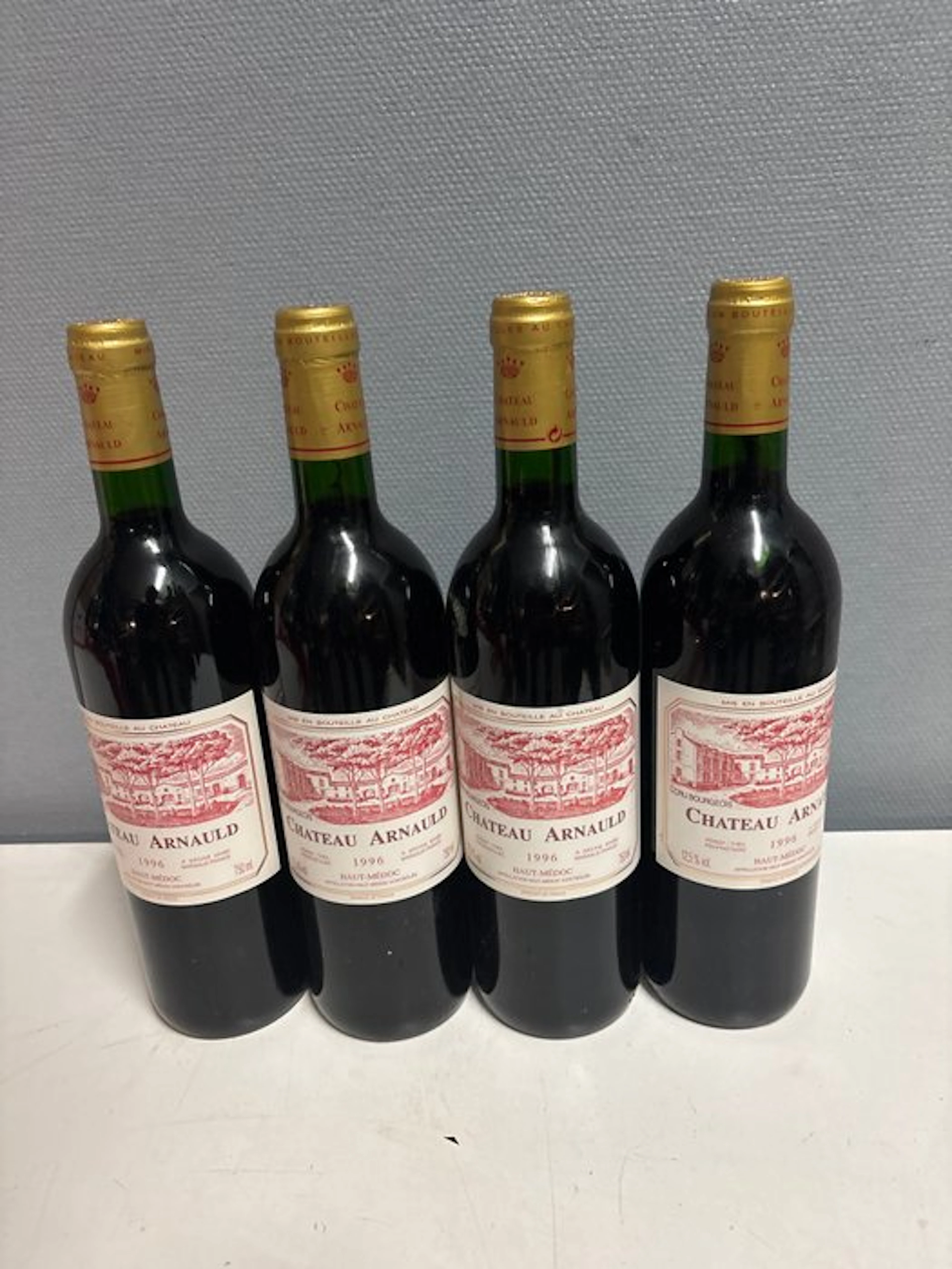 1996 Chateau Arnauld - Haut-Médoc Cru Bourgeois - 4 Bottles (0.75L)