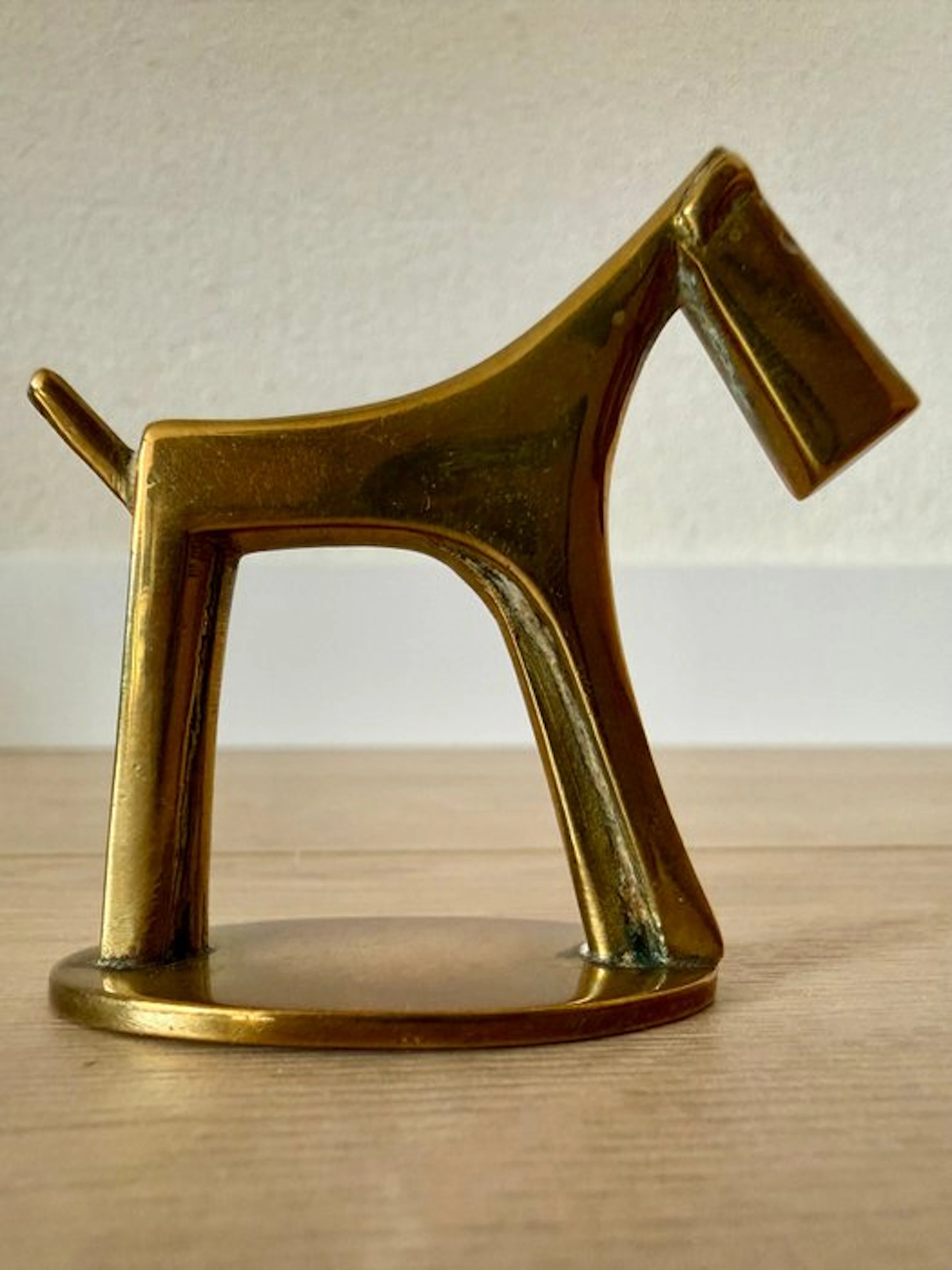 Hagenauer - Figurine - Paard - Brass