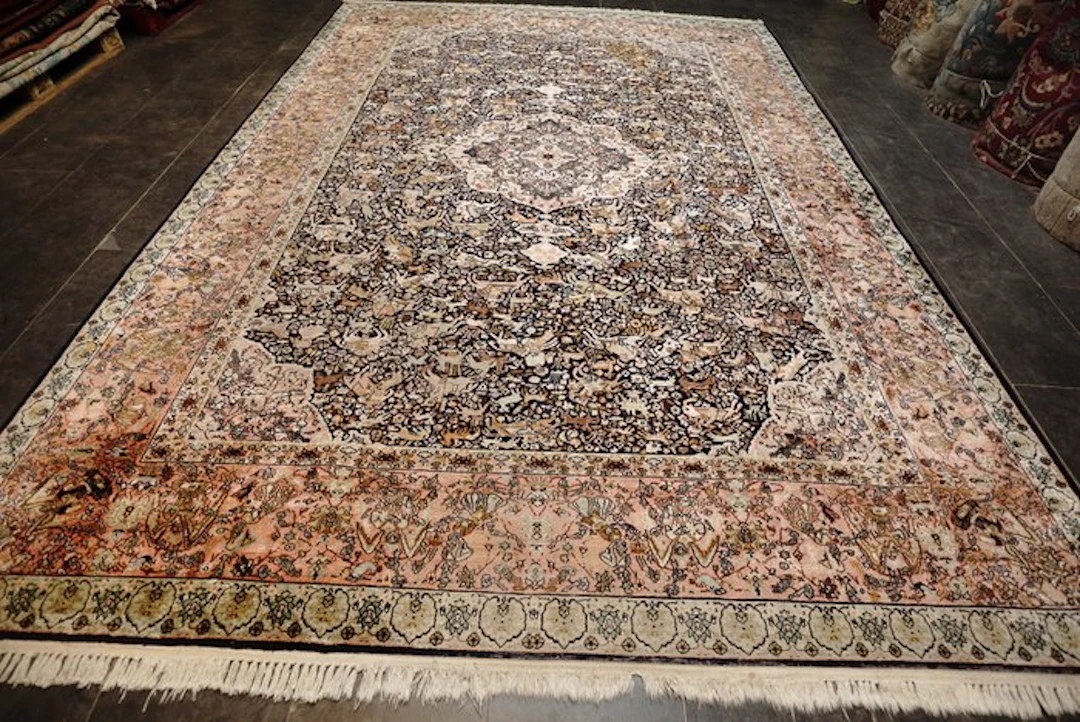 Cashmere Silk - Carpet - 350 cm - 250 cm - silk carpet