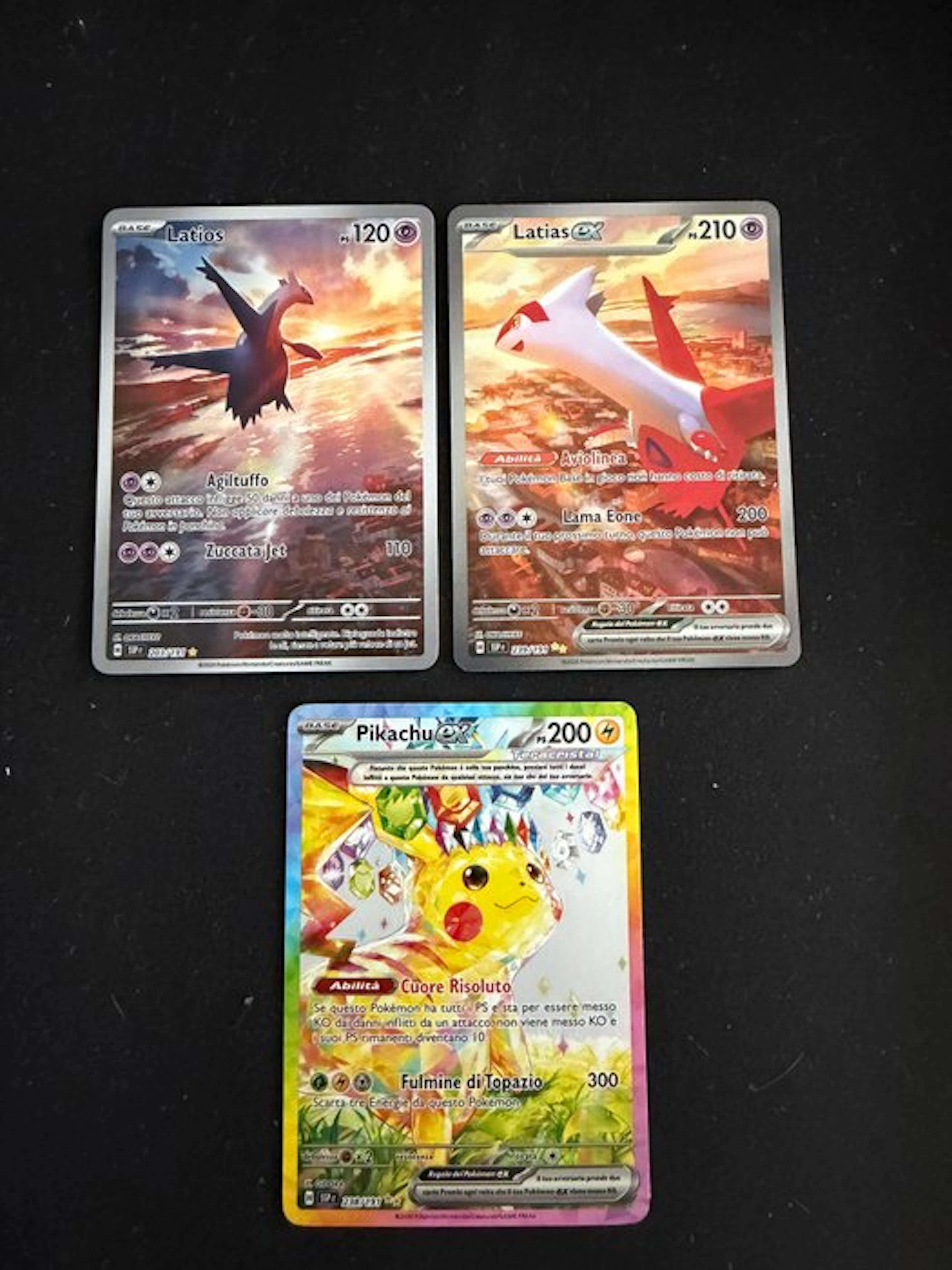 Pokémon - 3 Card - Pikachu