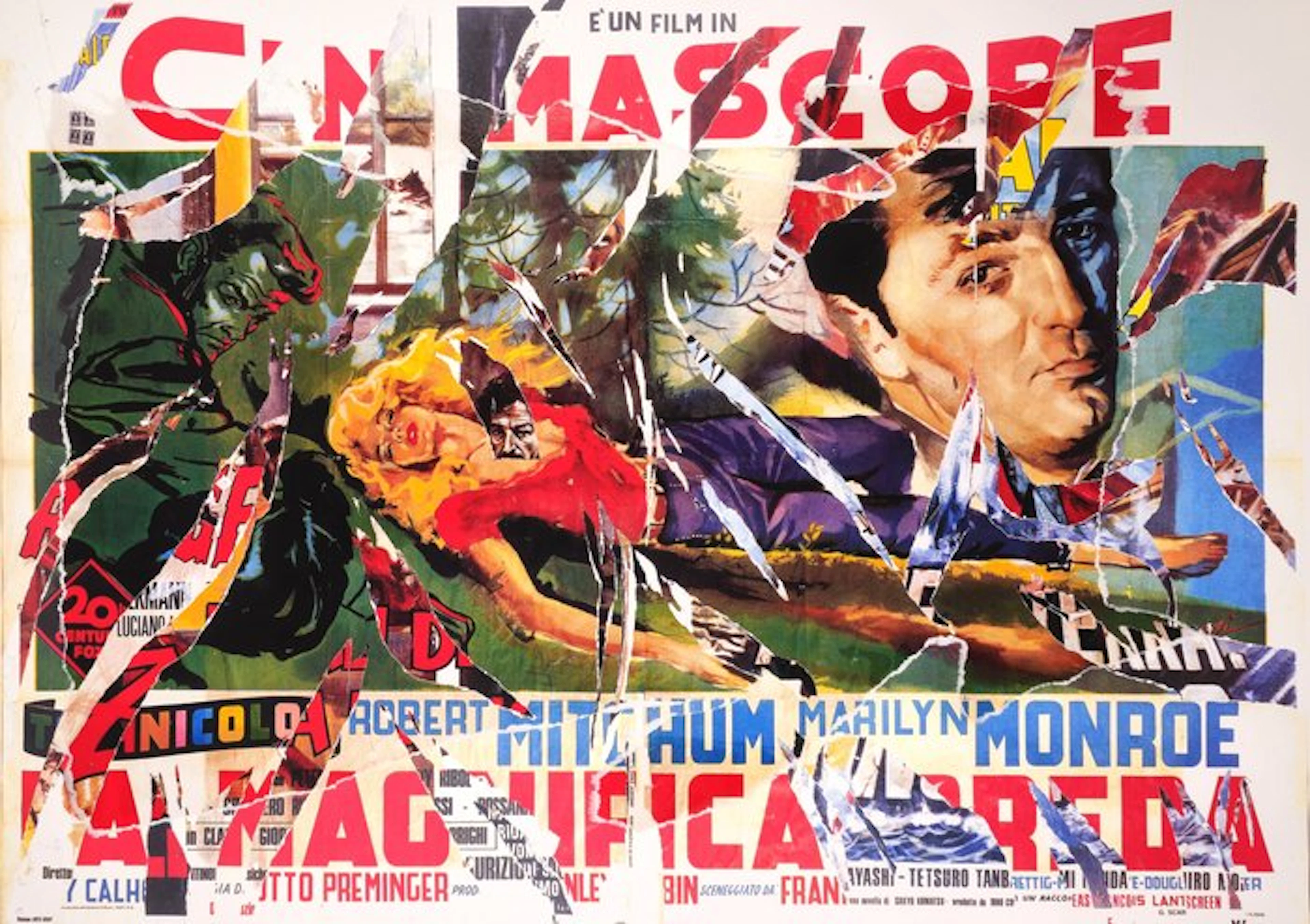Mimmo Rotella (1918-2006) - La Magnifica preda (The Beautiful Prey)