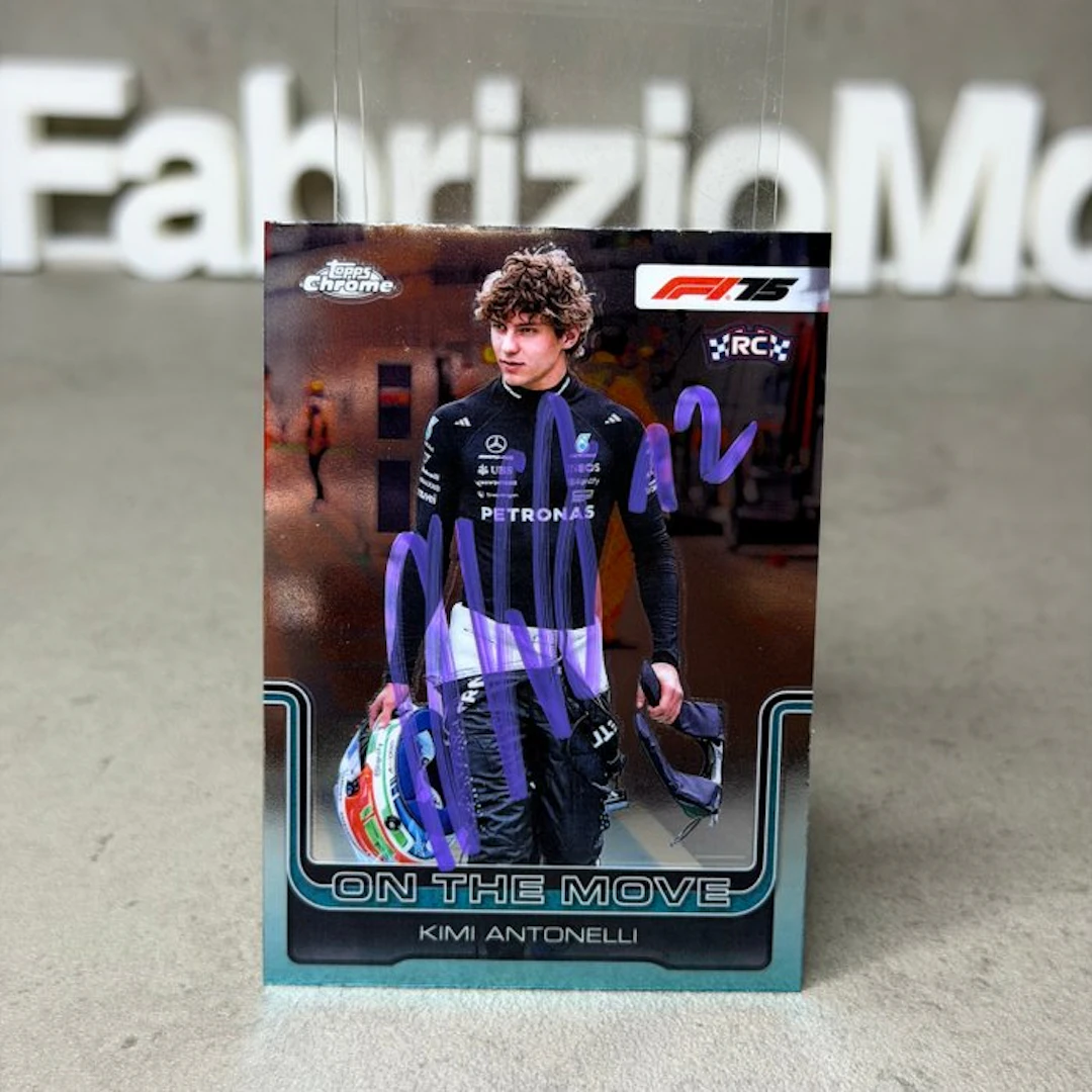 Mercedes - Topps Lights OUT - RARE 1st card on F1 - On...