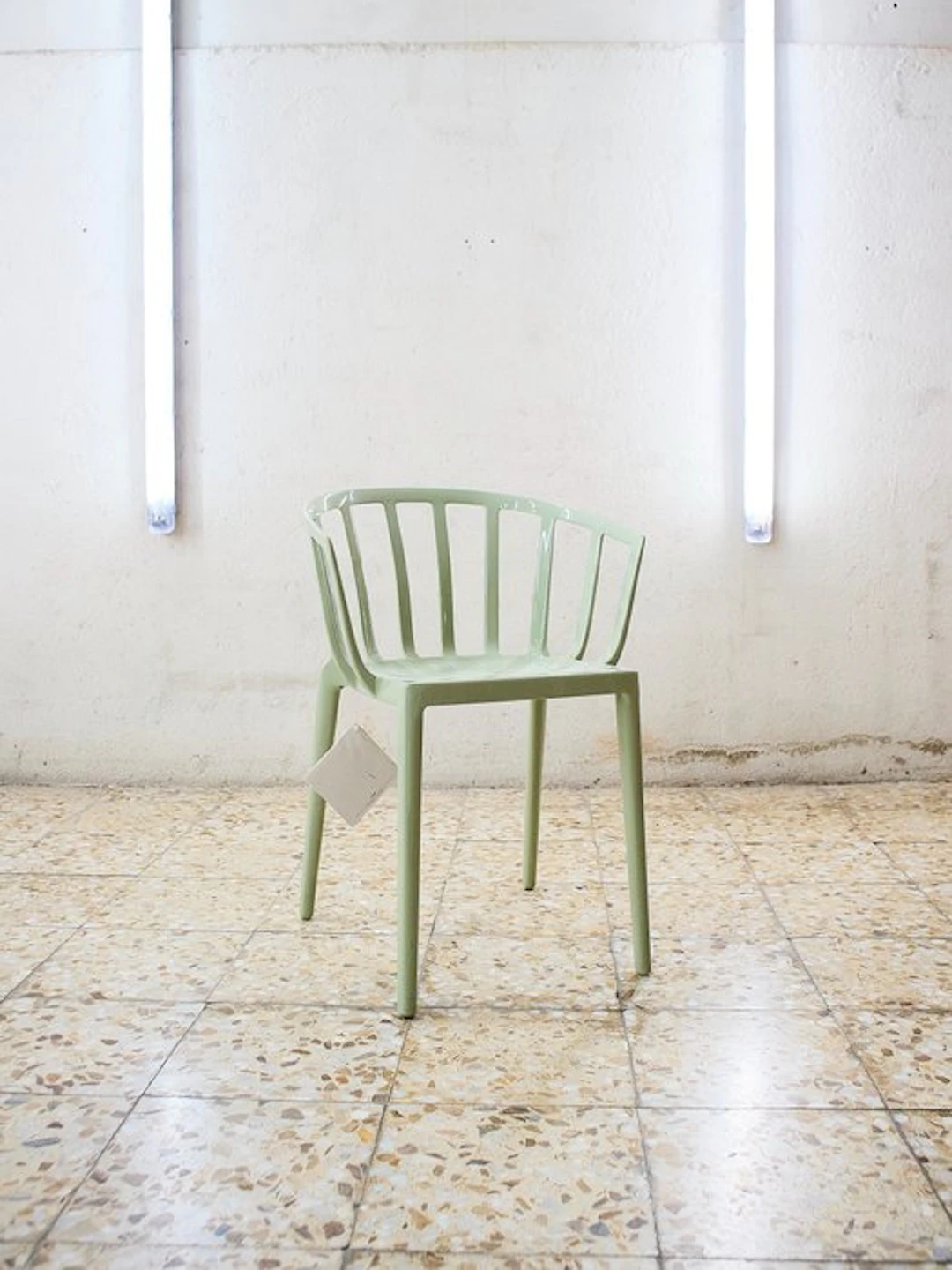 Kartell - Philippe Starck - Venice - Armchair (2) - Sage Green - Polycarbonate