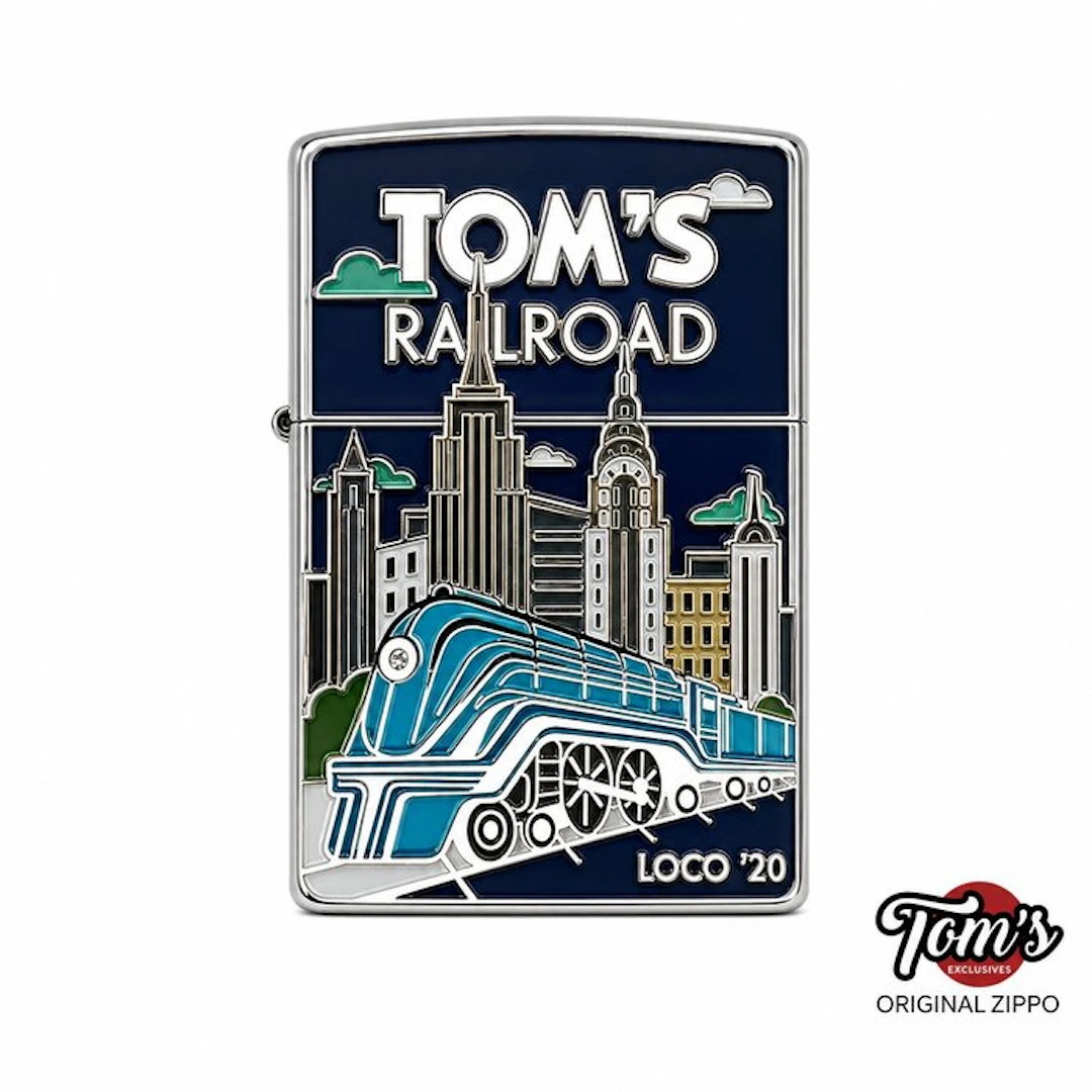 Zippo - Zippo Tom’s Exclusives Railroad Night edition...