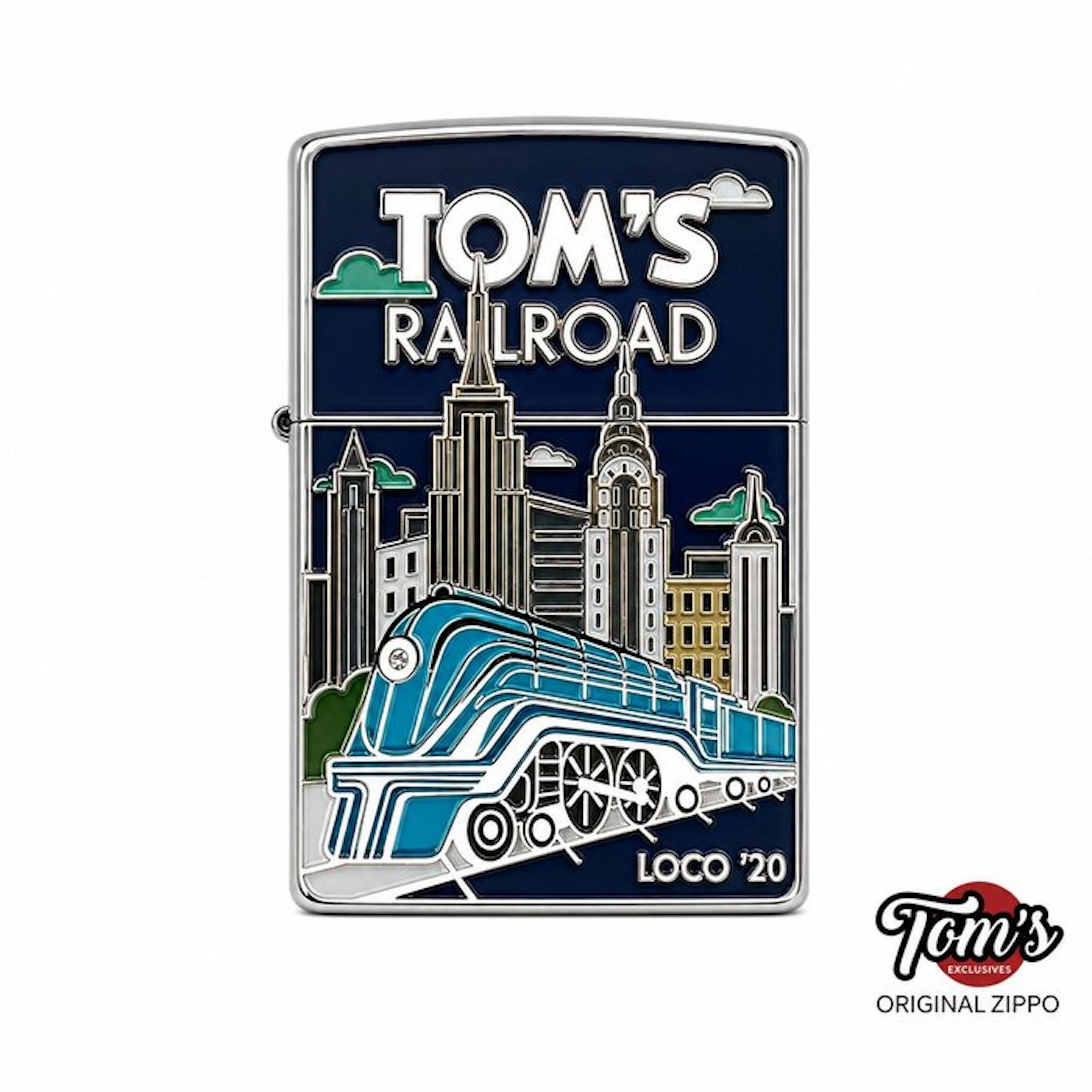 Zippo - Zippo Tom’s Exclusives Railroad Night edition...