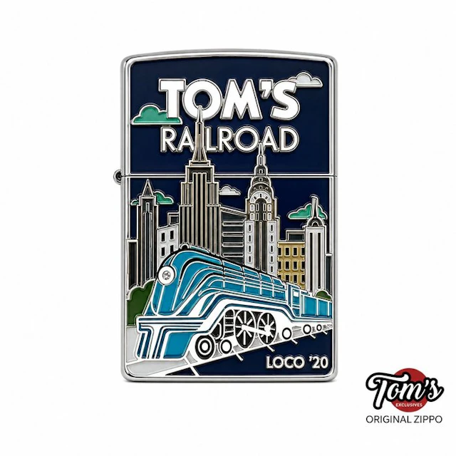 Zippo - Zippo Tom’s Exclusives Railroad Night edition...