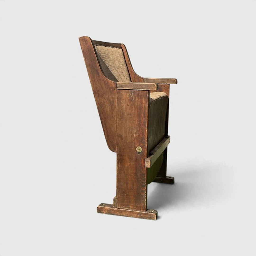 Armchair - Wood - Armchair cinema from the 1940s