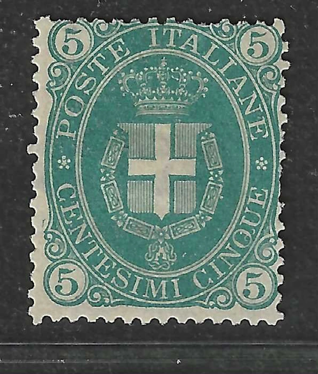 Italy Kingdom 1889 - Kingdom: crest no