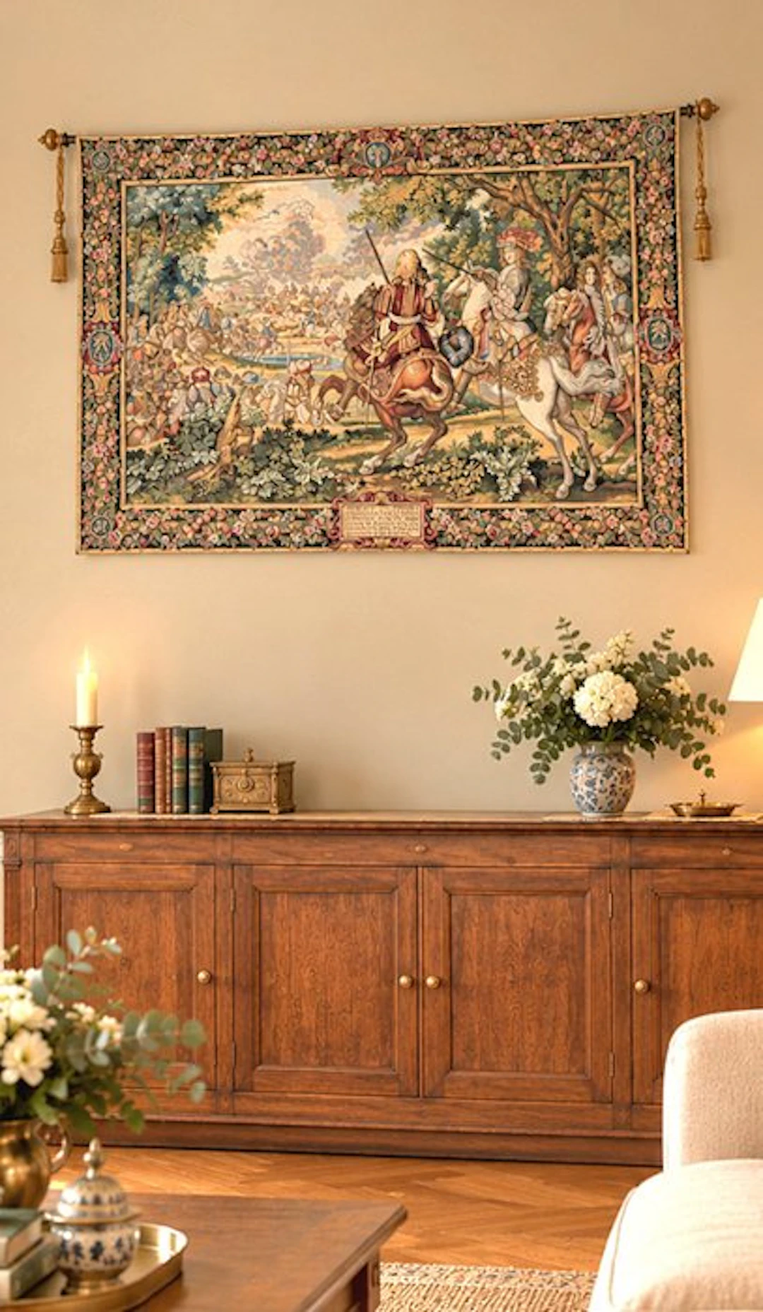 Tapisserie Louis XIV The Sun King - Tapestry - 100 cm - 150 cm