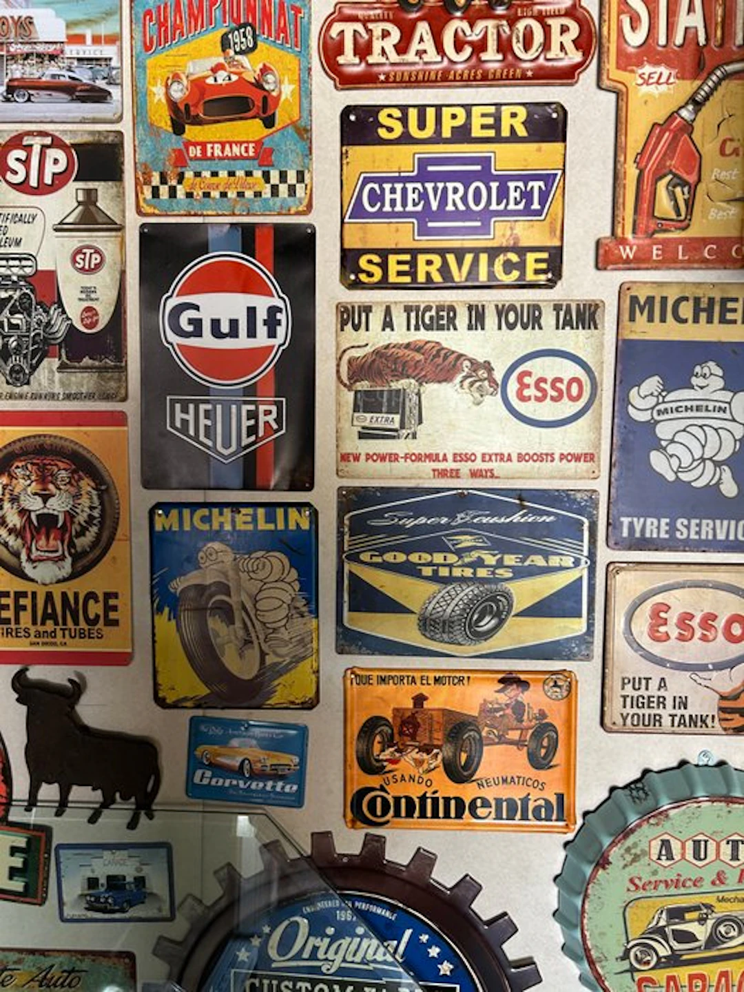 Vintage automobile signs - Enamel plate (30) - Enamel
