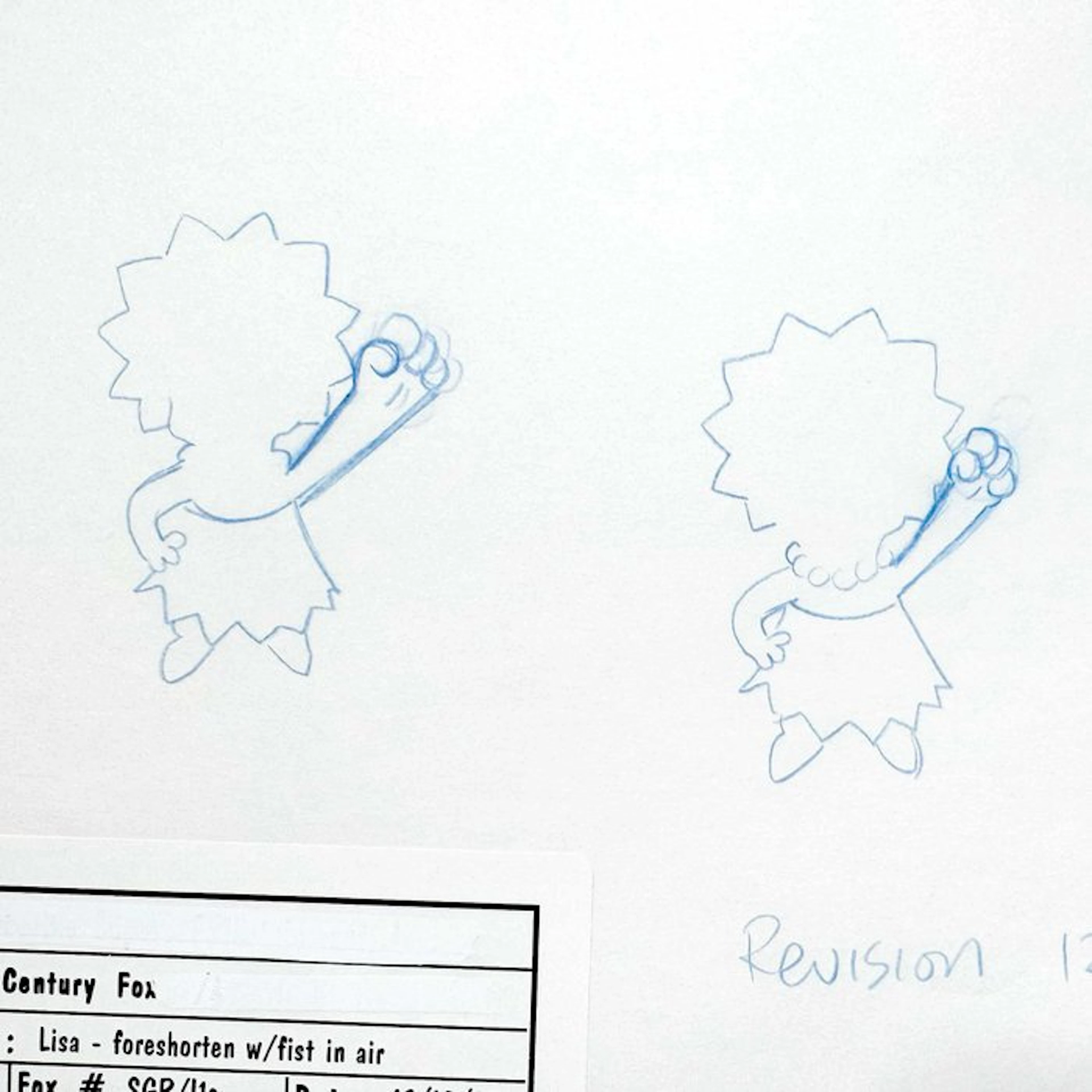 The Simpsons : Licensing Division Artwork of Lisa Simpson - (Fox, 1998)