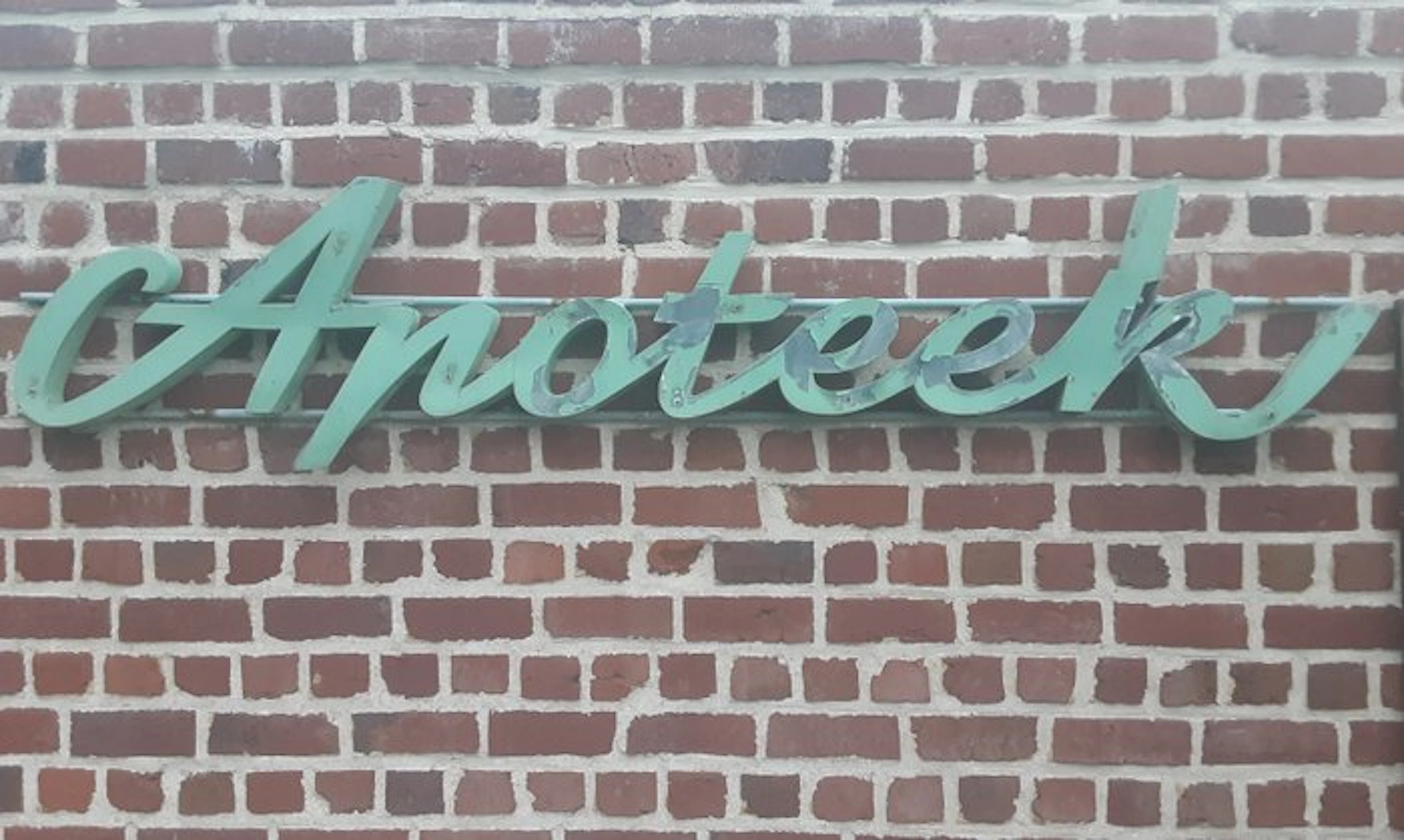 Pharmacy - Sign - Advertising sign - Metal