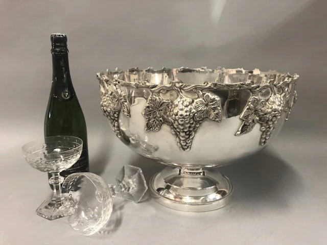 Champagne cooler - Verzilverd