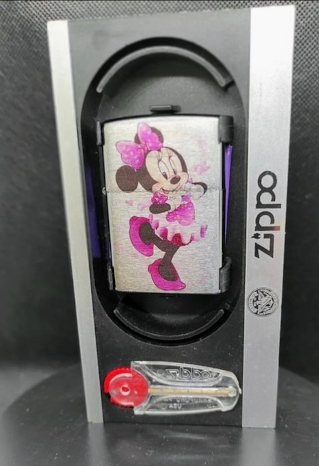 Zippo - Minnie Mouse Color Image - Lighter - Steel