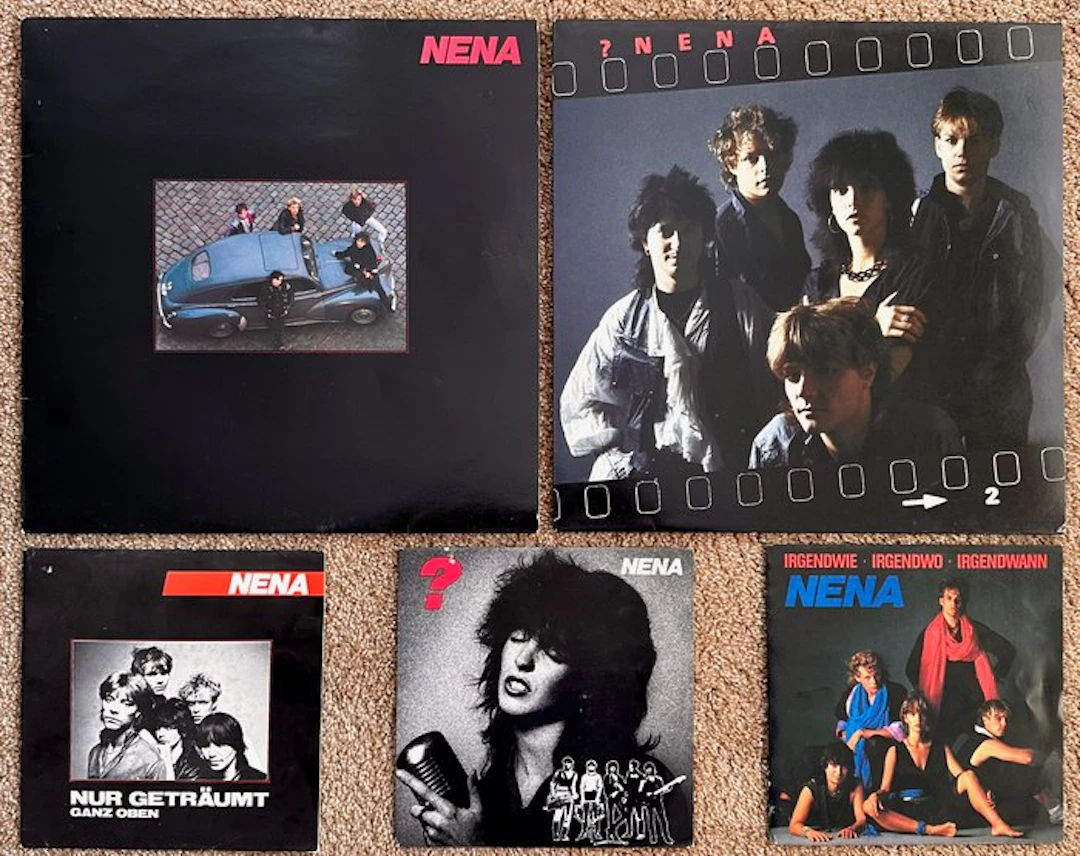 Nena - 2 x albums + 3 x 7" singles - Multiple titles...