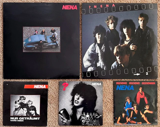 Nena - 2 x albums + 3 x 7" singles - Multiple titles...