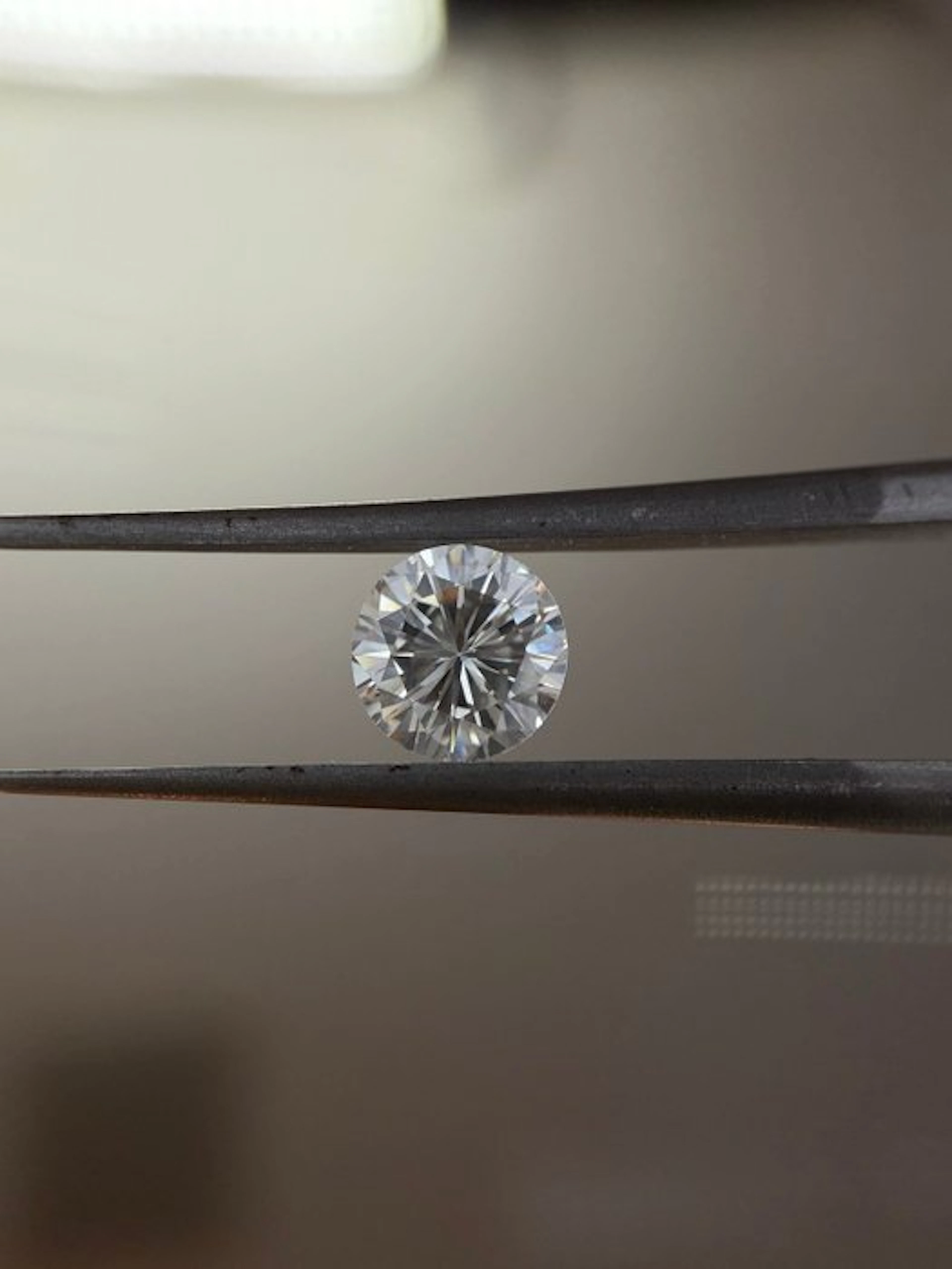 1 pcs Diamond (Natural) - 0.50 ct - Round - H - VVS1 - HRD Antwerp