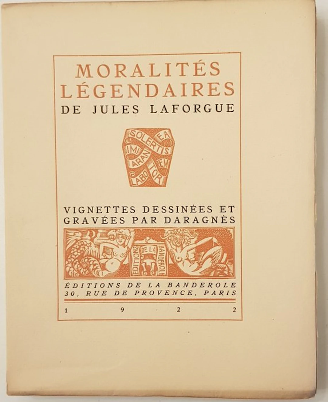 Jules Laforgue / Daragnès - Moralités légendaires